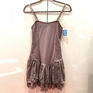 NWT Intimately Free People Brown Slip Dress XS